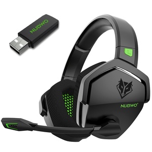 หูฟังเกมมิ่งไร้สายแบบครอบหู <span class=keywords><strong>Nubwo</strong></span>/Wolf Bowang G06 2.4g ลดเสียงรบกวน สเตอริโอ เชื่อมต่อผ่าน USB สำหรับเล่นกีฬา - Product Image 2