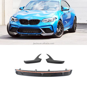 Materiale in Fibra di carbonio Paraurti Anteriore Labbro Splitter Per <span class=keywords><strong>BMW</strong></span> <span class=keywords><strong>Serie</strong></span> <span class=keywords><strong>2</strong></span> F87 M2 M2C Concorso 2018 <span class=keywords><strong>2019</strong></span> 2020 - Product Image 2