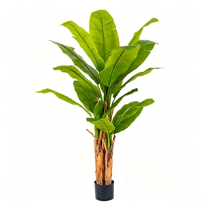 Plante tropicale artificielle réaliste, faux <span class=keywords><strong>bananier</strong></span> <span class=keywords><strong>pour</strong></span> la décoration intérieure de la maison - Product Image 1