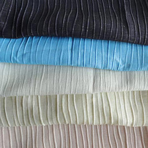 Cortina de ducha <span class=keywords><strong>Jacquard</strong></span> teñida de hilo Lurex de lujo para el baño - Product Image 4