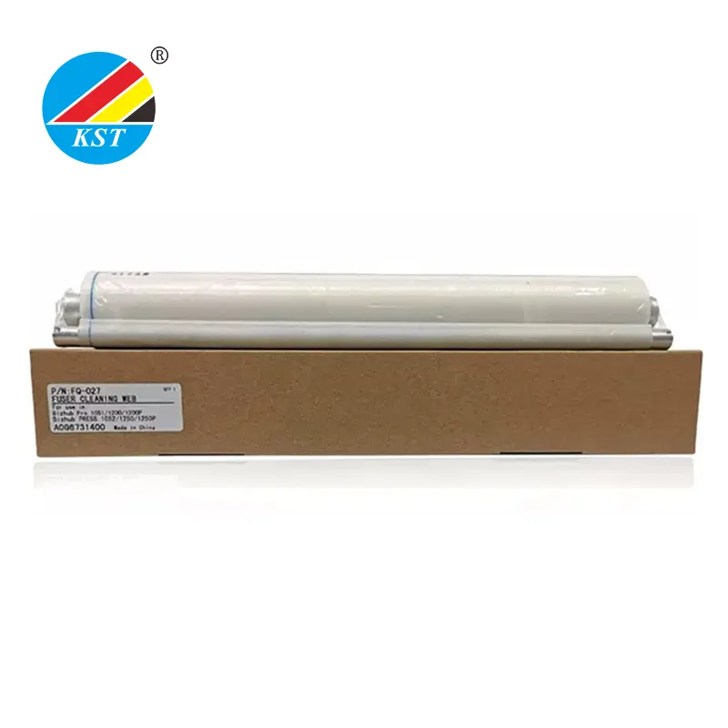 Fuser Web Roller Cleaning untuk Konica Minolta Bizhub Pro 950 9511051 1200 1200P Tekan 1052 1250 1250P Bagian Asli