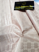 100% Pima 80x80 Ramadan HOTSALE Tissu africain Bazin Riche