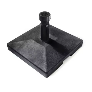 Base de parasol carrée <span class=keywords><strong>en</strong></span> plastique PE robuste, poids de 27 kg, support de parasol <span class=keywords><strong>en</strong></span> vente - Product Image 1