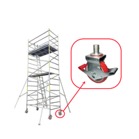 Roulette en aluminium pour tour de travail Mobile, 150mm, 200mm