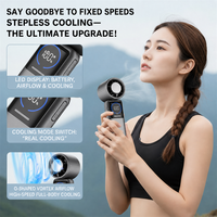 Nouvel arrivage : mini-ventilateur portable à suspendre au cou, rechargeable par USB, avec régulation de vitesse progressive, idéal pour l'extérieur