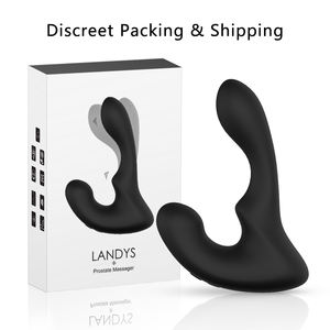 Vibradores de masaje de próstata para hombres de fabricante profesional Butt Plug Juguetes sexuales anales - Product Image 4