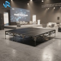 Scène d'assemblage en aluminium, plateforme de scène, scène de mariage, petite scène de concert – Fournisseur direct usine