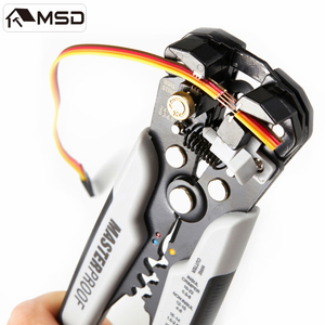 Oem tùy chỉnh đa chức năng tự động dây đồng tước kìm Cáp công cụ Cutter Uốn Tóc bồng Peeler Metric đo lường - Product Image 2