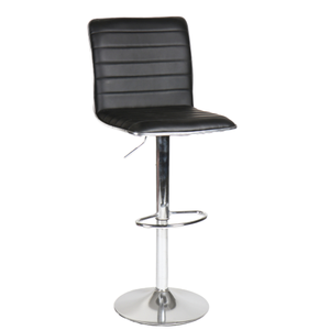 Cushioned leatherette <b>bar</b> <b>stool</b> <b>adjustable</b> swivel <b>bar</b> chair airlift height <b>bar</b> <b>stool</b> kitchen island counter <b>stool</b> modern <b>bar</b> sea - Product Image 1