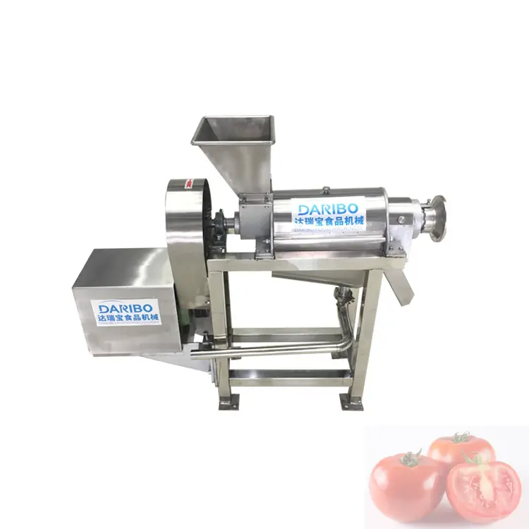 Industriële Spiraal Verpletterd Fruit Juicer/Oranje Sapcentrifuge/Groente Schroef Verpletterd Sap Making Machine