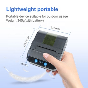 Cashino PDM-02 2 Inch Mini Imprimante Di Động Bluetooth <span class=keywords><strong>Wifi</strong></span> 58 Mét Tác Động <span class=keywords><strong>Dot</strong></span> Ma Trận Máy In - Product Image 4