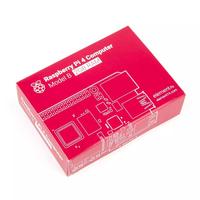 Carte de développement Raspberry Pi 4B 1 Go/2 Go/4 Go/8 Go de RAM, mini-ordinateur Linux BCM2711 avec accessoires