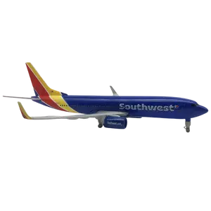 20cm 1/200 Scale Southwest Airline Boeing 737 Airplane Alloy Aircraft Model with Landing Gear