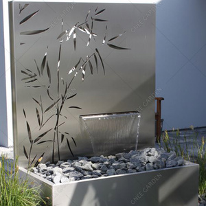 Décoration extérieure moderne sur mesure pour jardin, grande structure en acier Corten, finition rouille naturelle, certifiée CE, toutes saisons, mur de 2 mm d'épaisseur, résistant à l'eau - Product Image 4