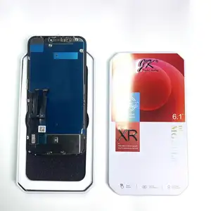 หน้าจอสัมผัสแตกสีดำ XR จอ LCD สำหรับ iPhone Xr,ราคาส่งจอสัมผัสสำหรับ IphoneXR