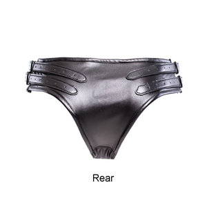 Buen <span class=keywords><strong>precio</strong></span> silicona Butt Anal Plug bragas pene cuero Vaginal Dildo pantalones cinturón <span class=keywords><strong>de</strong></span> <span class=keywords><strong>castidad</strong></span> BDSM producto <span class=keywords><strong>de</strong></span> sujeción para sexo <span class=keywords><strong>de</strong></span> pareja - Product Image 4