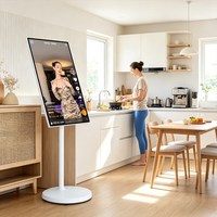 Pantalla Táctil Interactiva Comercial de 32 Pulgadas con Tela Completa, 8+128GB, Cámara de 5MP y Larga Duración