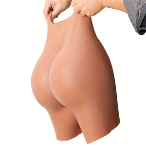 Shorts en silicone réalistes avec culotte cache-vagin <span class=keywords><strong>et</strong></span> pantalon de rehaussement des fesses pour travestis, transgenres, drag queens <span class=keywords><strong>et</strong></span> cosplay - Product Image 4