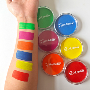 Peinture corporelle <span class=keywords><strong>acrylique</strong></span> unie, sans danger pour la peau, longue tenue, couleurs vives, pour enfants et adultes, idéale pour les fêtes - Vente directe usine - Product Image 3