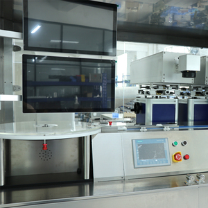 36000 pcs/h QR mã UV <span class=keywords><strong>Laser</strong></span> đánh dấu Máy cap auto-nạp Mã kiểm tra khiếm khuyết từ chối tự động thiết bị với lá chắn - Product Image 5