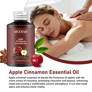 100ML Cinnamon Apple Essential <strong>Oil</strong> Body <strong>Oil</strong>-Gently Moisturizes &amp; Smooths Skin Locks Moisture Anti-Aging &amp; Brightening Benefits - Product Image 5