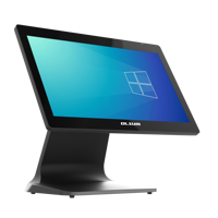 Sistema POS de pantalla táctil única de 15,6 pulgadas altamente rentable con pantalla de cliente opcional