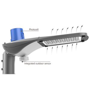 Lámparas LED de Calle de 40W-200W AC, Aleación de Aluminio, IP66, Certificación CE, Luz Blanca Cálida/Fría, Regulable, Inteligente, para Exteriores - Product Image 5
