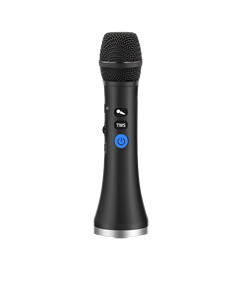 LCJ L-1258 20W Mini Enceinte sans fil portable haute puissance avec réduction de bruit pour <span class=keywords><strong>karaoké</strong></span> extérieur, couleurs Or/Rose/Rouge/Noir, pour enfants - Product Image 4