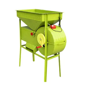 Farming cereal automatic grain rice cocoa bean cracker winnowing machine seed cleaner for sale