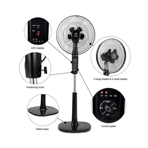 Stand Cooling Fan Price Dc Plastic High Velocity 16 Inch CB Mechanical Ce Hotel Floor Household Free Spare Parts 1 YEAR SASO