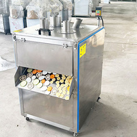 Commerciële Bananensnijmachine Kleinschalige Bananenweegbree Cassave Snijmachine Bananenchips Maken Machines
