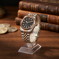 Montre de Luxe 2025 avec Mouvement Automatique Seiko NH35 de Haute Qualité, Résistance 10 ATM, Bracelet Massif en Acier Inoxydable, Montre-bracelet pour Femme 36mm