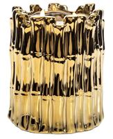 Bougie parfumée artisanale en céramique modelée en bambou, décoration de luxe pour la maison, rangement pour salle de bain