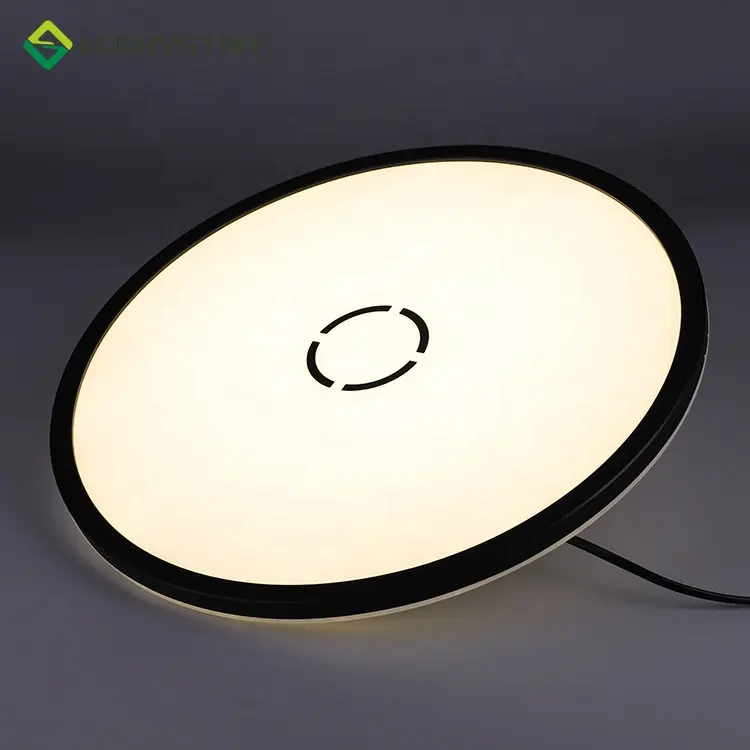 nordic modern creative round remote control light fixture led ceiling light for home decoration bedroom living room