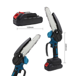 Chất lượng cao 24V Pin Lithium có thể sạc lại xách tay điện Chainsaw Mill <span class=keywords><strong>6</strong></span> inch không dây mini Chain Saw dễ dàng để sử dụng - Product Image 2