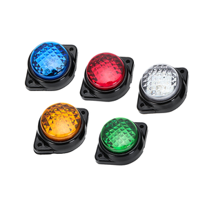 La forme ronde résistante Offre Spéciale a mené les lumières latérales <span class=keywords><strong>de</strong></span> dégagement <span class=keywords><strong>de</strong></span> pastèque <span class=keywords><strong>de</strong></span> la lumière 12-24v <span class=keywords><strong>de</strong></span> fabricant - Product Image 1