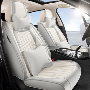 Housse de siège auto complète en cuir Nappa confortable avec soutien latéral 5D toutes saisons pour Renault Captur Clio Arkana <span class=keywords><strong>Kadjar</strong></span> Élégant - Product Image 3