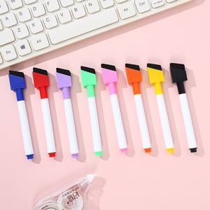 Stylo magnétique pour tableau blanc avec pointe en fibre effaçable, marqueur coloré écologique pour enfants, pour l'écriture sur tableau blanc - Product Image 1