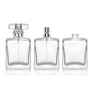Botella de <span class=keywords><strong>Perfume</strong></span> rectangular personalizada para <span class=keywords><strong>mujer</strong></span>, espray vacío de lujo, color negro, 30ml, 50ml, 100ml - Product Image 6