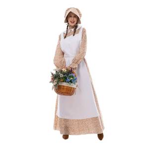 2026 New Halloween Party Cosplay Costume Dorothy Farmer Outfit Fresh Countryside Style Adult Stage Performance Role Play Dress - Product Image 6