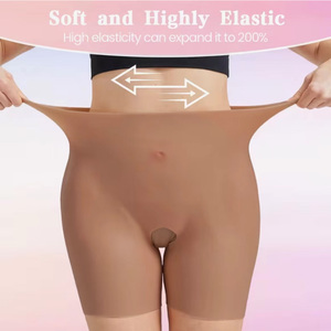 Pantalon en silicone sexy pour les fesses, grande taille, rehausseur de hanches, entrejambe ouvert pour <span class=keywords><strong>femme</strong></span>, modelage corporel, travesti, cosplay, 7 couleurs - Product Image 6