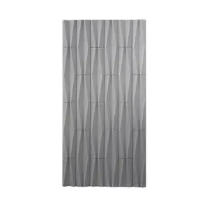 PU聚氨酯墙板美容廉价装饰易安装合成石材转角3d墙板pu石材面板