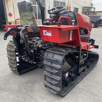 Mini-tracteur agricole 25-50 CV avec motoculteur rotatif, démarrage électrique, transmission 8F+2R, moteur de fertilisation