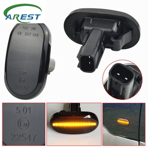 12V <span class=keywords><strong>clignotant</strong></span> voiture feux de position latéraux LED clignotants indicateur dynamique accessoires pour Chevrolet Cruze Suzuki Jimny Mazda - Product Image 5