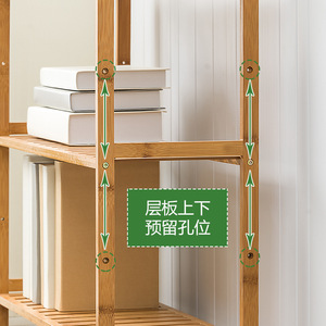 Floor-standing multi-tiered <b>storage</b> rack for home use, multifunctional snack <b>storage</b>, kitchen and living room <b>storage</b>, - Product Image 2