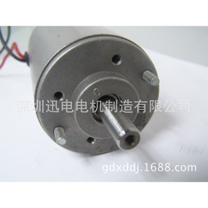มอเตอร์ดีซี 42 มม. แบบยึดหน้าแปลน แปรงถ่านแม่เหล็กถาวร 36V สำหรับ - Product Image 1