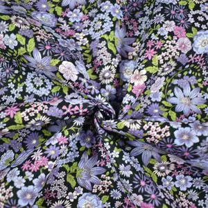 2024 Nieuwe Product Spandex Polyester Satijn Digitale Jacquard Print Stof Voor Sjaal