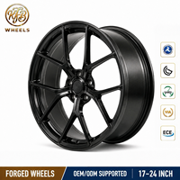KFB Derin İçbükey Dövme Jantlar 17-24 İnç 5x108 5x112 5x114.3 Audi A4 A5 A6 için Özel Performans Jantları Hafif Alaşım Jantlar