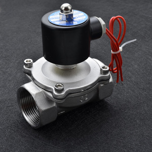 Válvula de agua de acero inoxidable de 32 mm, válvula solenoide eléctrica para piezas de calentadores de agua domésticos - Product Image 2
