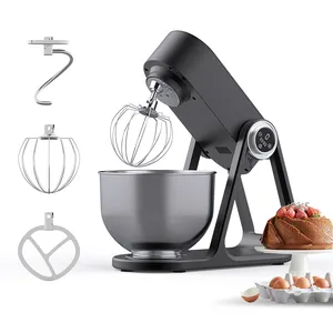 2024 Custom Electric Bread Dough Cake Mixer 5L Flour Dough Mixer Cake Machine With Stainless Steel Bowl For Home